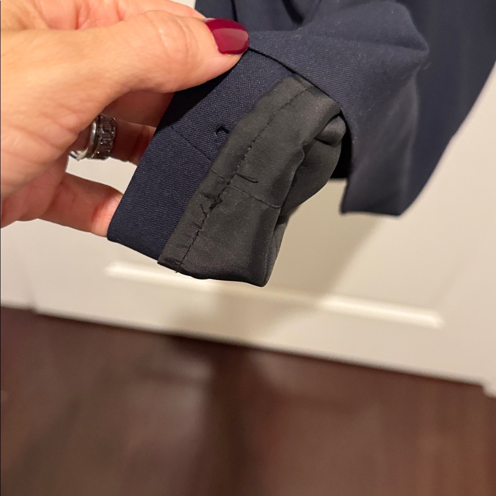 Theory Midnight Blue Midi Dress pl - Picture 5 of 6